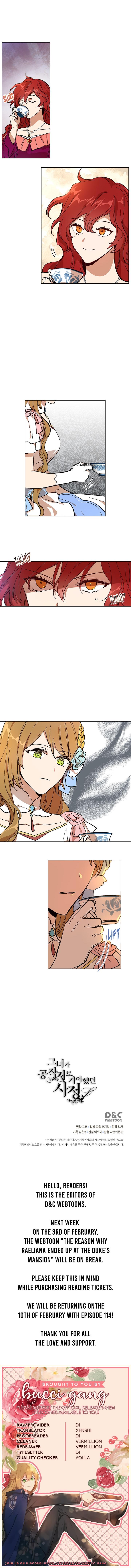 The Reason Why Raeliana Ended up at the Duke