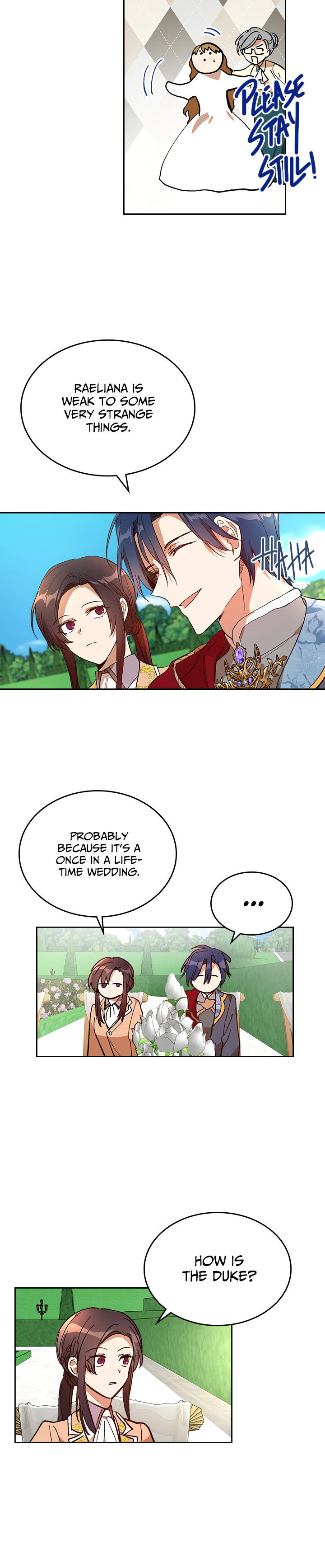 The Reason Why Raeliana Ended up at the Duke