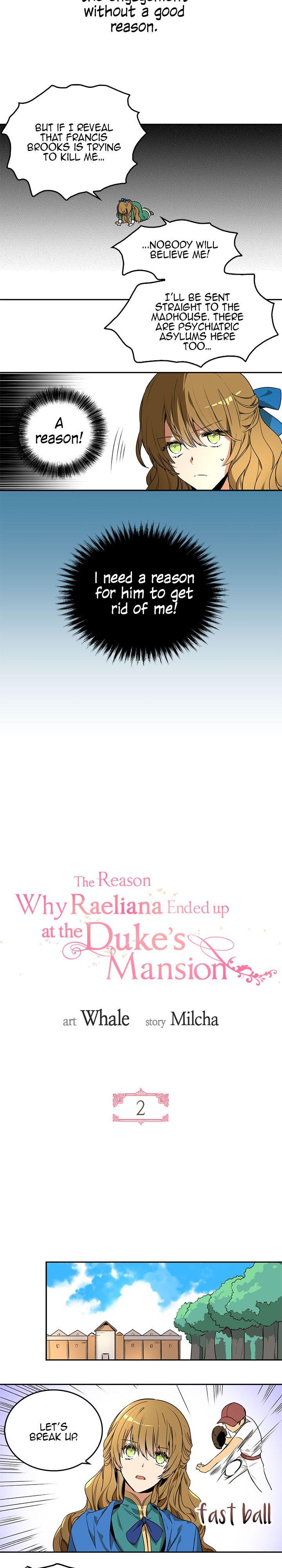 The Reason Why Raeliana Ended up at the Duke