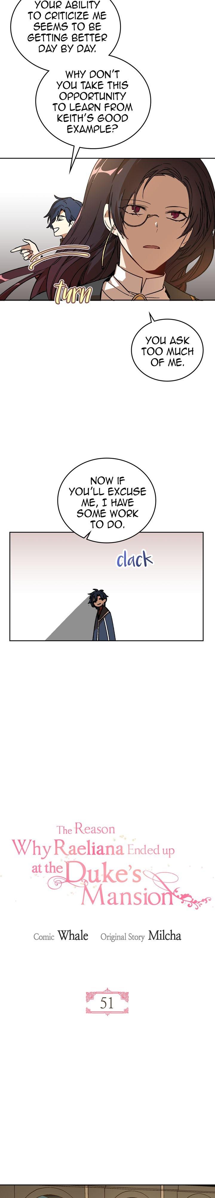 The Reason Why Raeliana Ended up at the Duke
