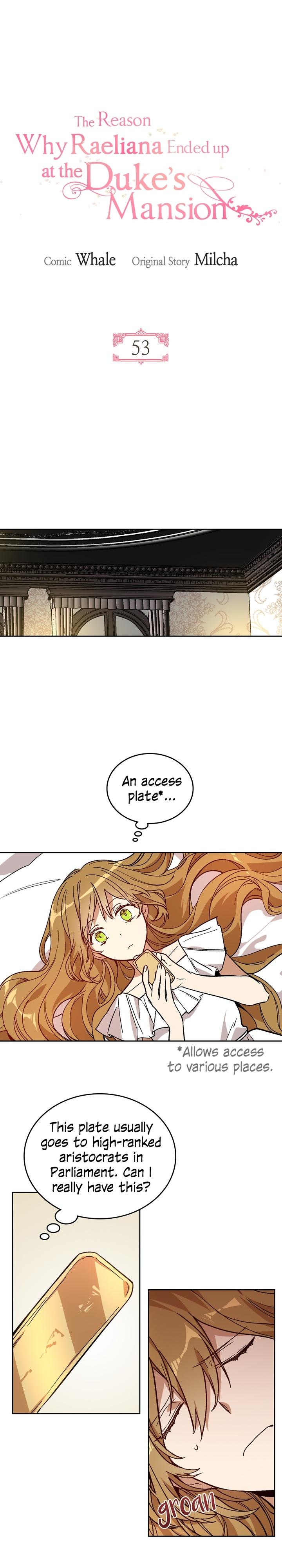 The Reason Why Raeliana Ended up at the Duke