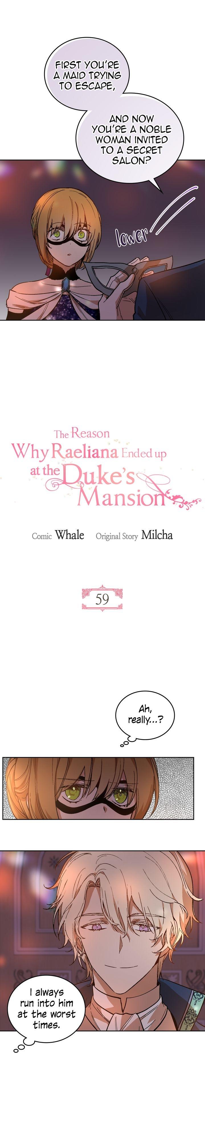 The Reason Why Raeliana Ended up at the Duke
