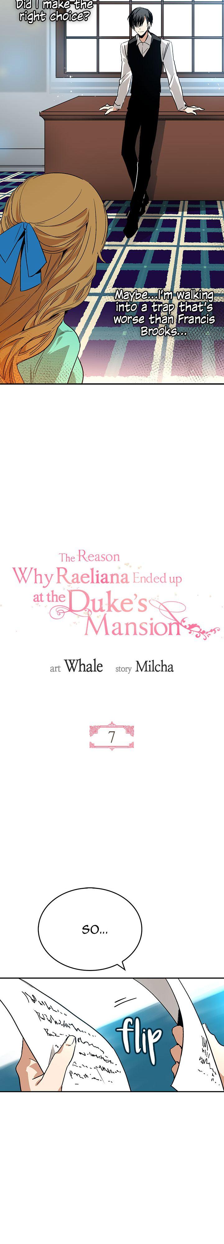 The Reason Why Raeliana Ended up at the Duke